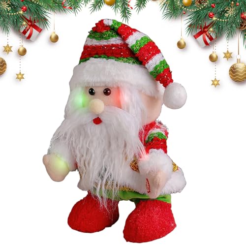 Elektrische Weihnachtsmann Claus - Weihnachts -Wanderspielzeugdekor,...