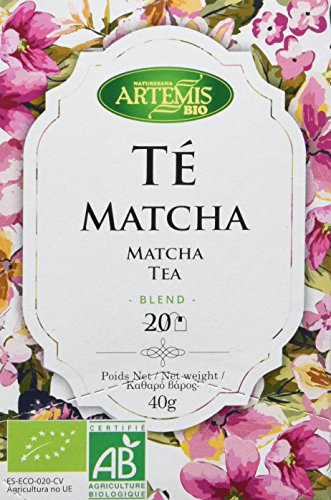 Artemísbio Infusión Té Matcha Blend - 2 Paquetes De 20 Unidades