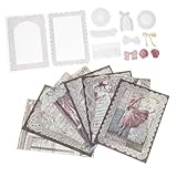 Fournitures de journal de pacotille vintage - avec des motifs détaillés, ces embellissements ajouteront une touche de variété et de sophistication à votre journal, kit de scrapbooking