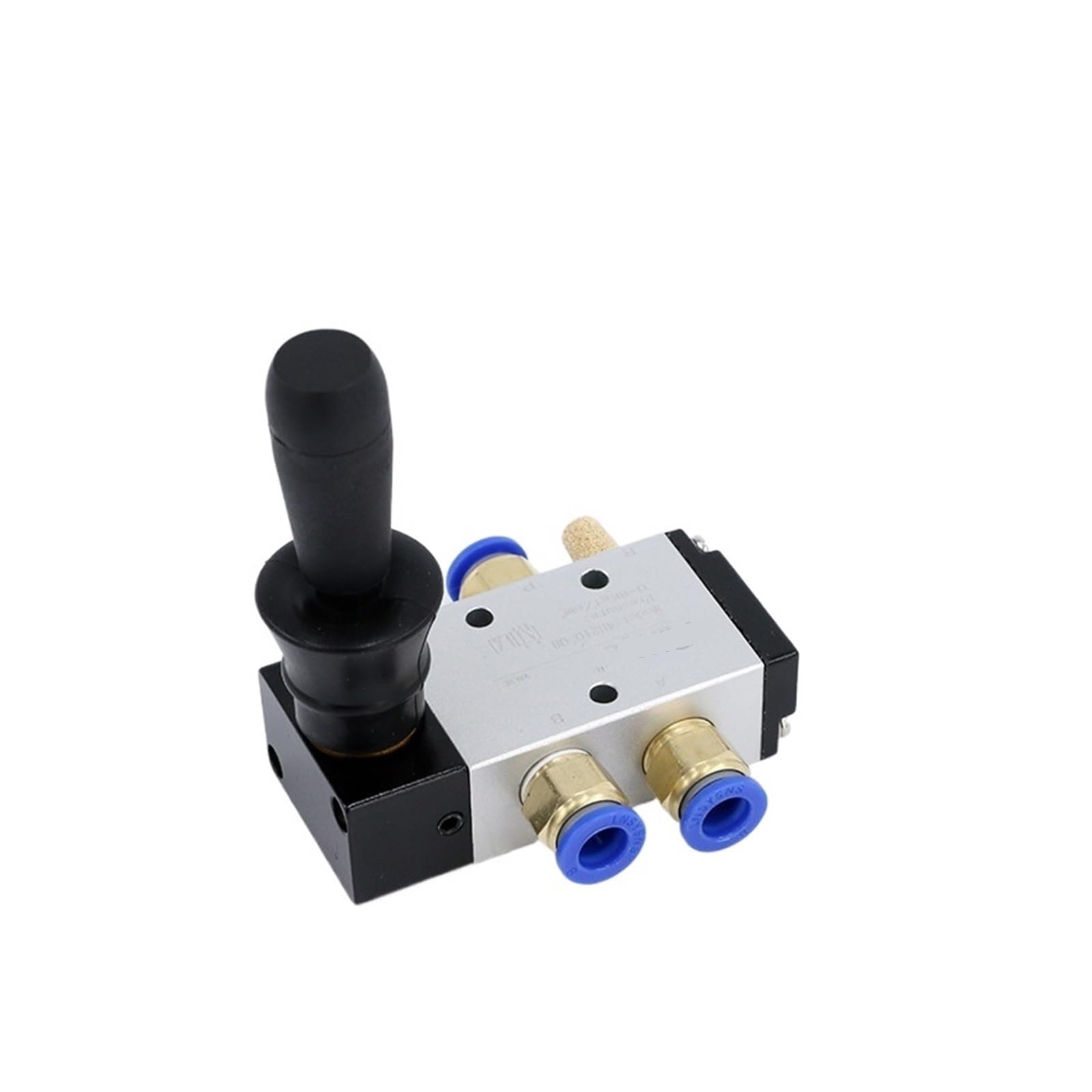 Pneumatisches manuelles Plattenventil 4H210-08/4H310-10 Zylindersteuerung Umkehrventilschalter 2-Positionen 5-Wege(Blue 4h210-08,12mm Joint)