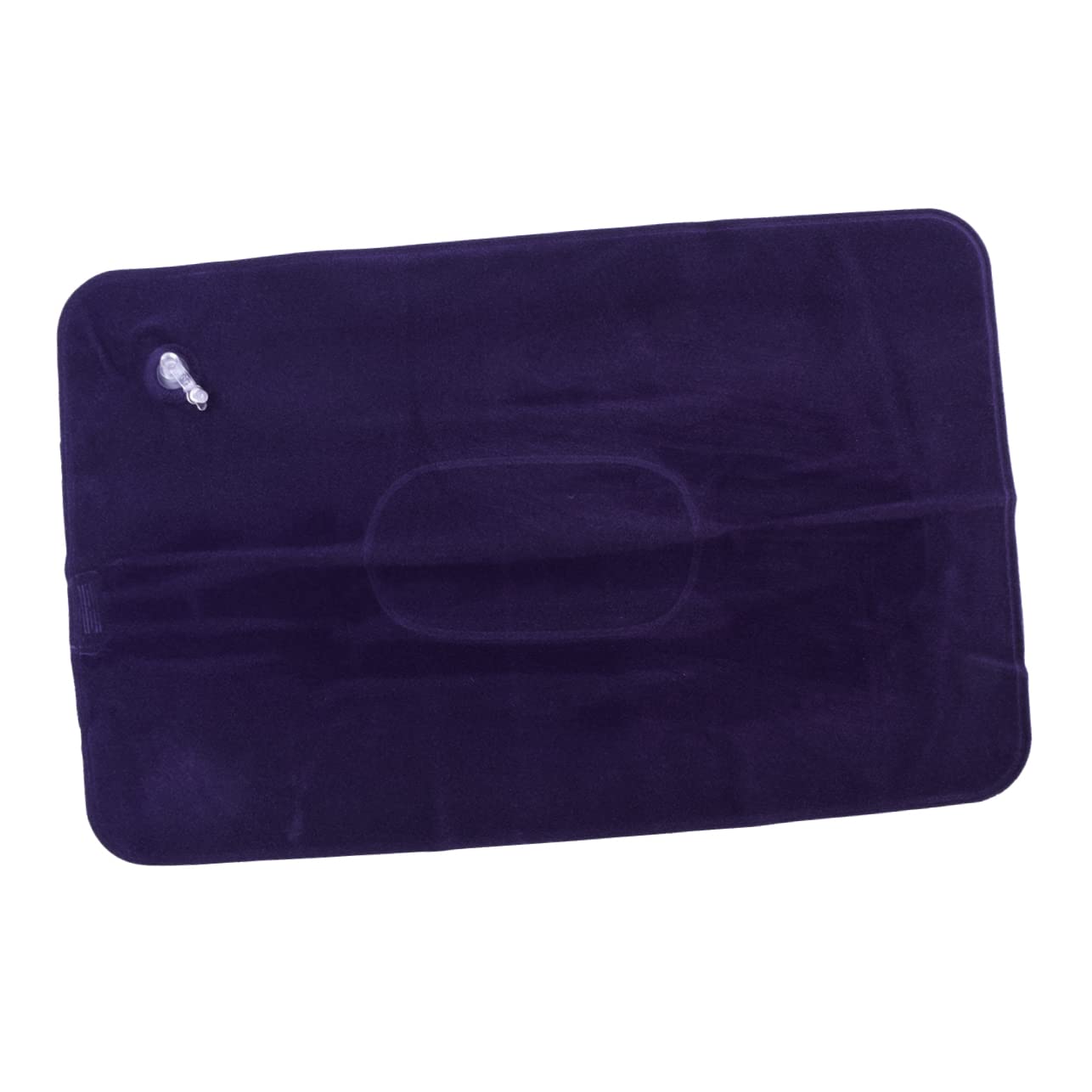 BESPORTBLE 2pcs Camping Pillows PVC Flocking Inflatable Neck Cushions for Travel Lightweight Ergonomic Design for Hiking and Camping Gray