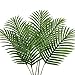 Produktbild Briful Künstliche Palmwedel Kunstpflanze Palme Textilpalmwedel Set mit 6 Stück Länge ca. 37 cm