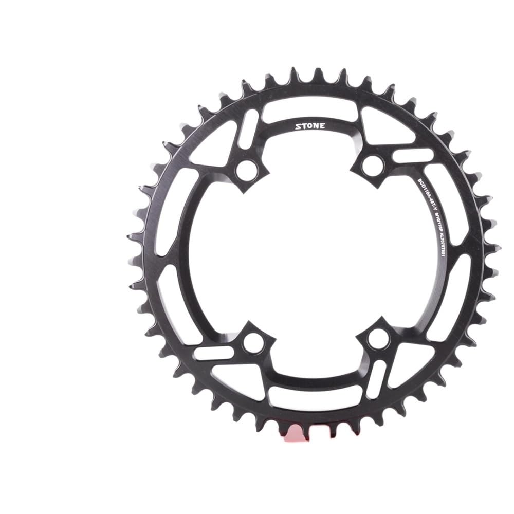 Platos para Bicicletas Plato Redondo 110BCD 4 Tornillos 34 36 38 42T 44 46T 48 50T 54 56 58T 60 Bicicleta de Carretera MTB 9 10 11 12s 12 velocidades Unisex