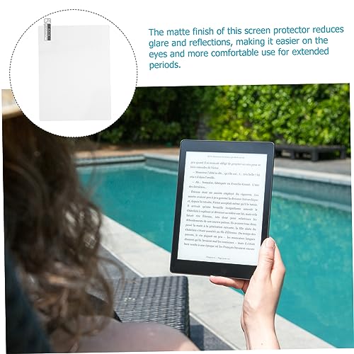 Protector de pantalla antiarañazos NUOBESTY: funda de seguridad transparente para e-reader 6