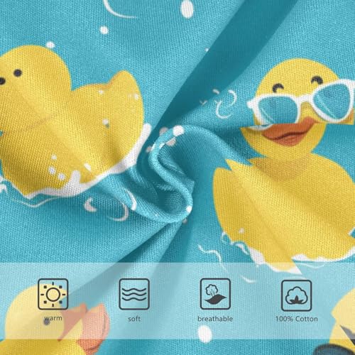 KLL Rubber Duck Sunglasses Toddler Boys Comfort Nighttime Underwear Breathable Children Panties3