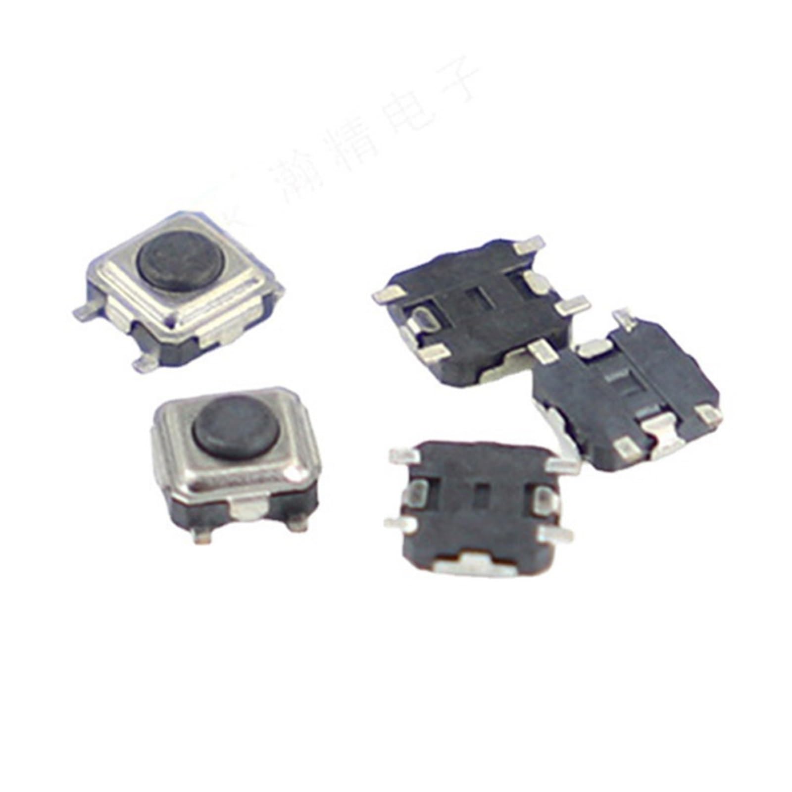 Interruptor SMD 3X3 mm para arreglar botones hundidos en placas y mandos electrónicos