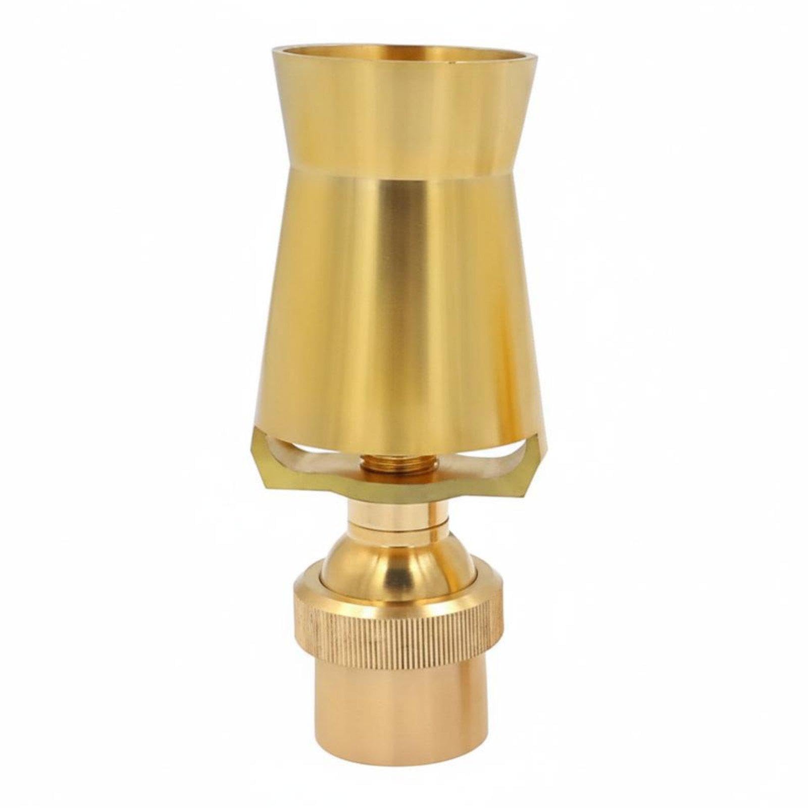 Brass Water Feature Nozzle Landscape Water Feature Sprinkler Stunning Visual Effects Garden Pond Spray Head for Landscapers, DIY Enthusiasts Ice Tower 1.5IN-image-21