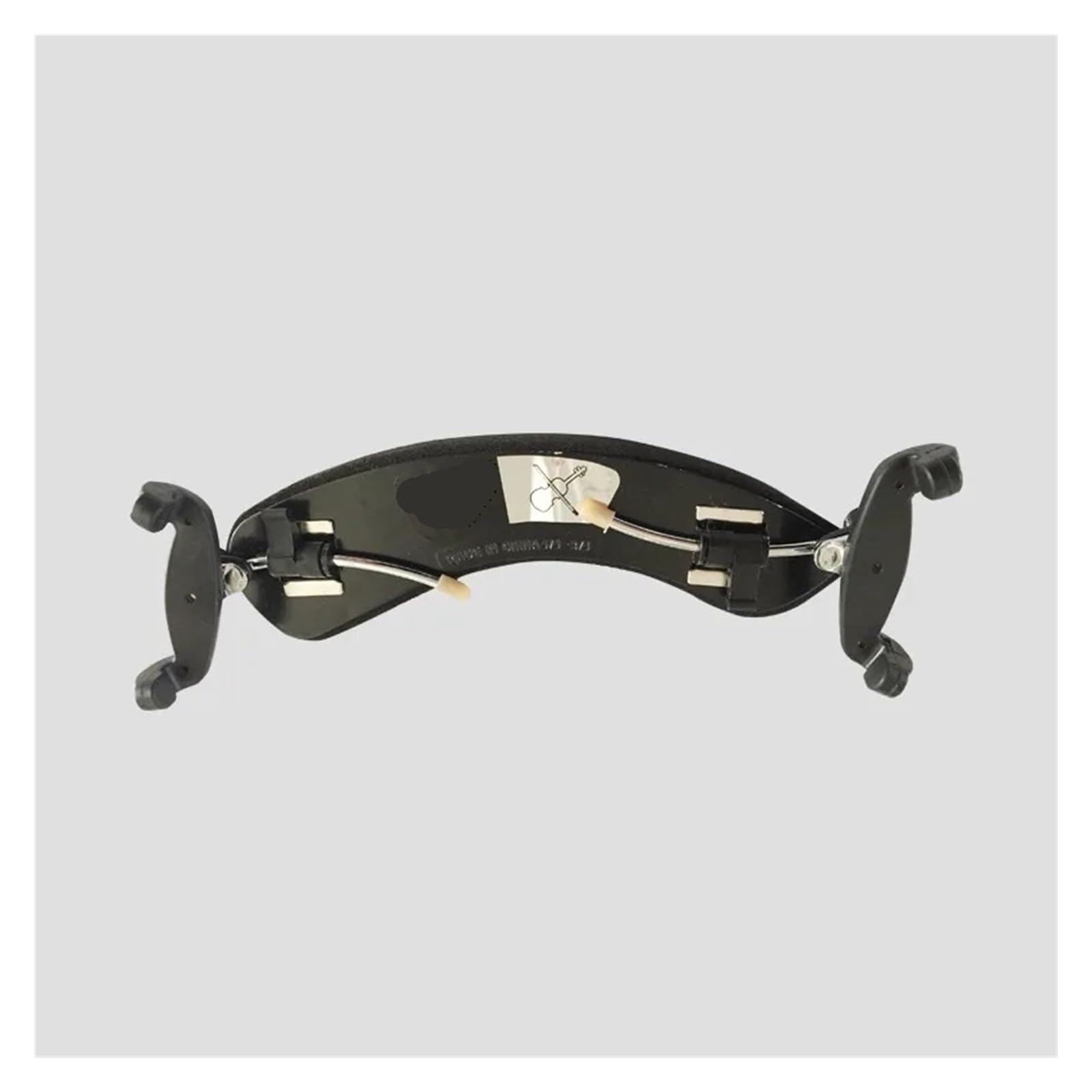 Reposapiés for violín, Base de acero inoxidable, esponja gruesa, almohadilla ajustable(4 4-1)