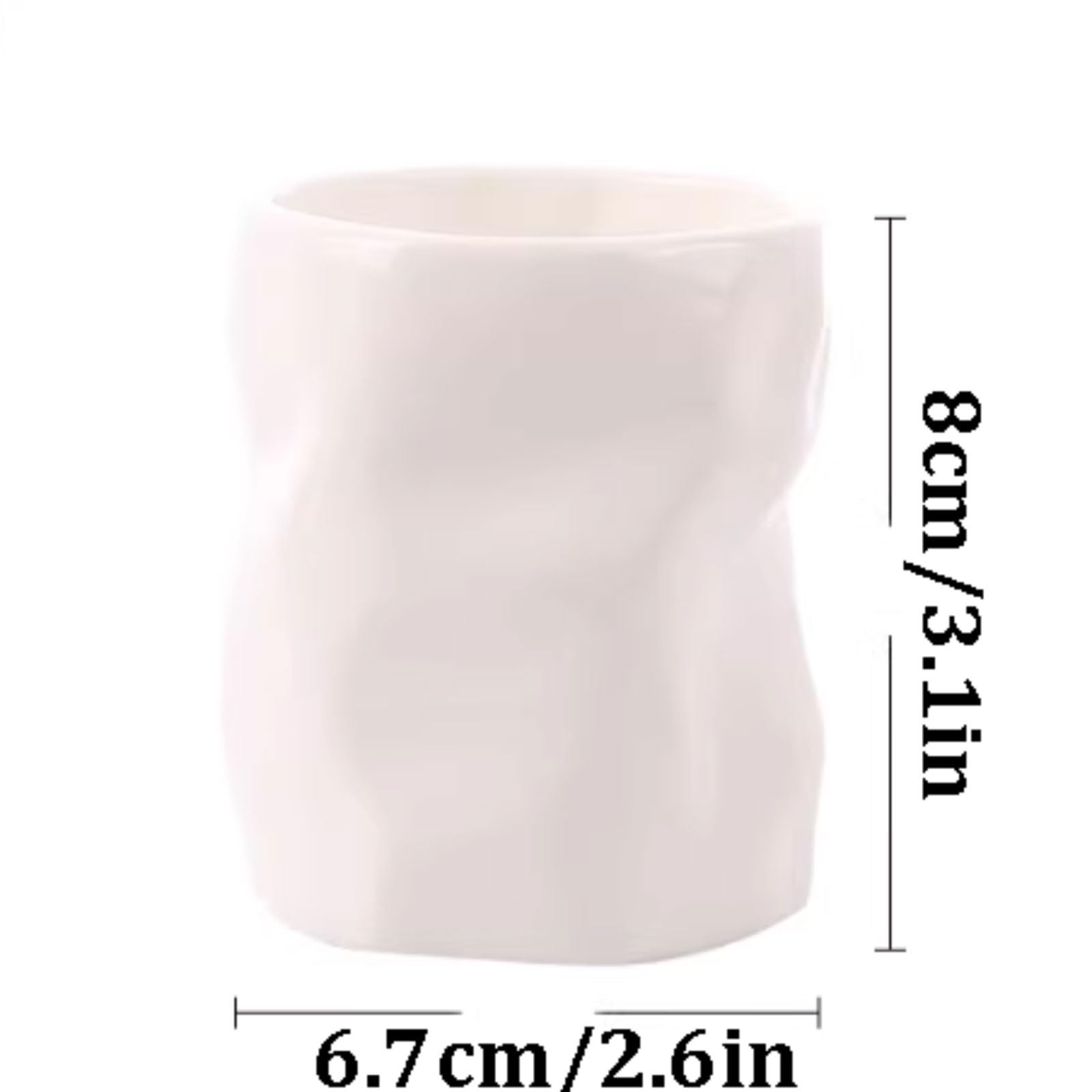 Kompaktowe świece ceramiczne, świeczki do aromaterapii, wielokrotnego użytku, trwałe do domu, na urlop, do relaksu i spa, nie kłują