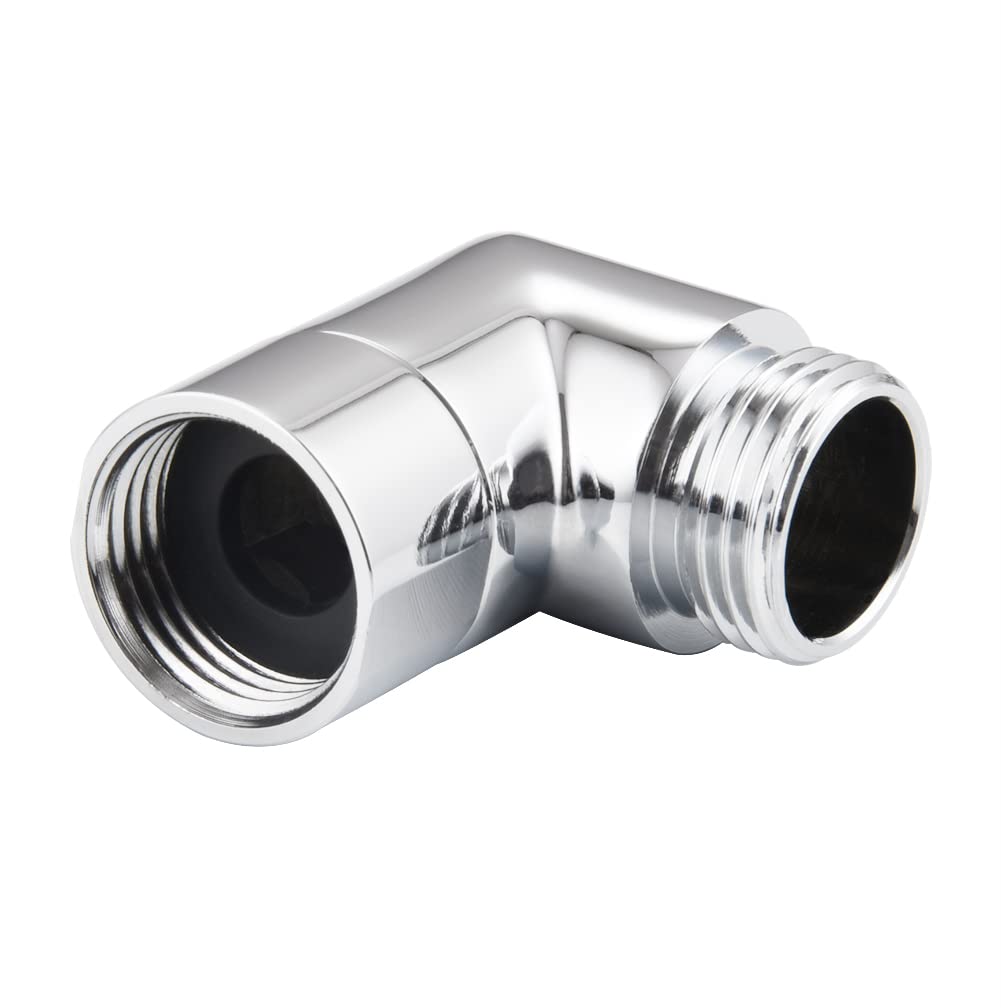 90 Graden Douchekop Elleboog Adapter Douche Arm Verbinding Elleboog