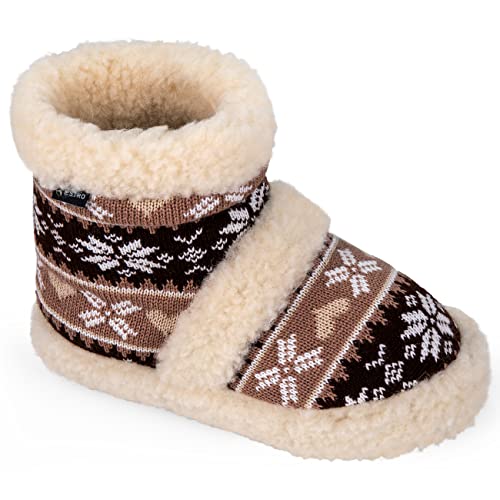 ESTRO Unisex Uomo Pantofole Donna Inverno Lana Ciabatte Suola Antiscivolo B03 - Image 6