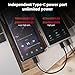 FiiO M23 Hi-Res MP3 Music Player Android 10 Snapdragon 660 with AK4191EQ+AK4499EX, 5.5inch, Lossless DSD/MQA, 5G WiFi/Apple Music/Tidal/Amazon Music 4.4mm 3.5mm/4.4mm (Dark Blue(Aluminum Alloy))
