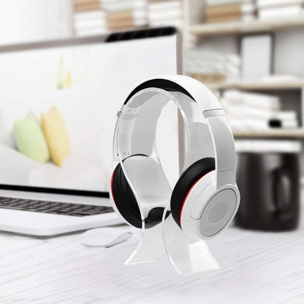 Supporto per Cuffie Supporto Cuffie Supporto Per Cuffie Supporto Per Auricolare Gancio Display Acrilico Universale Per Supporto Per Auricolari Adatto A Tutte Le Dimensioni Delle Cuffie Supporto per au
