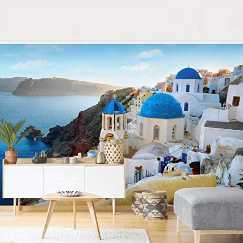 Bilderwelten Carta da parati - Santorini - Carta