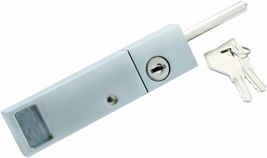 Chrome Key Patio Door Lock