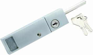Chrome Key Patio Door Lock