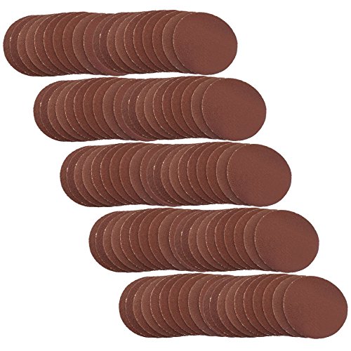100 Pack Hook/Loop DA Sanding Grinding Abrasive Pad 120 Grit Discs 2