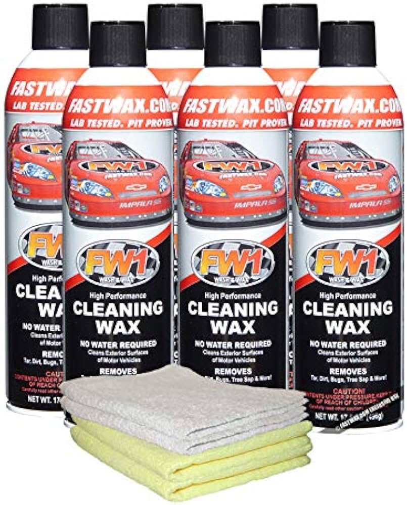 FW1 クリーニングワックス 6本セット Amazon.com: FW1 6 Pack, A High Performance Car Wax Polish
