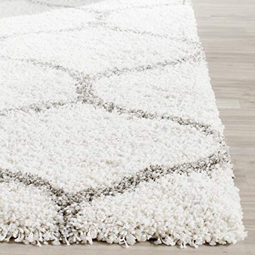 Image of Carpet for Living Room 7x10 feet Anti Skid Rug Colour Ivory Grey