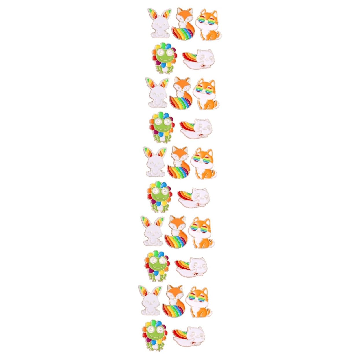 CALLARON Broche De Animal Arcoíris Alfiler De Capa Broche De Diseñador Broche De Animal Para Camisetas Broche De Animal Para Chaquetas Adornos De Broche Aleación