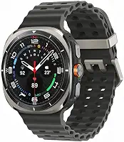 Samsung Galaxy Watch Ultra 2025 Smartwatch 47mm LTE, Galaxy AI, Titânio Aeroespacial, Titânio Prata