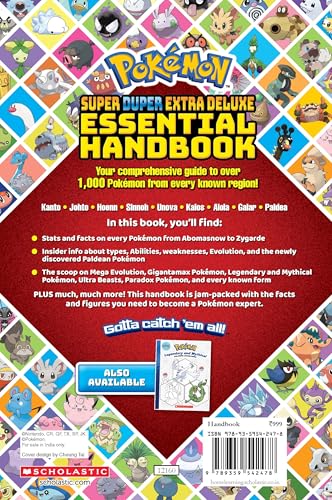 Image of Pokemon: Super Duper Extra Deluxe Essential Handbook