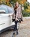 Moss Rose Women's Travel Gift Shawl Wrap Poncho Ruana Cape Open Front Cardigan for Fall Winter Holiday