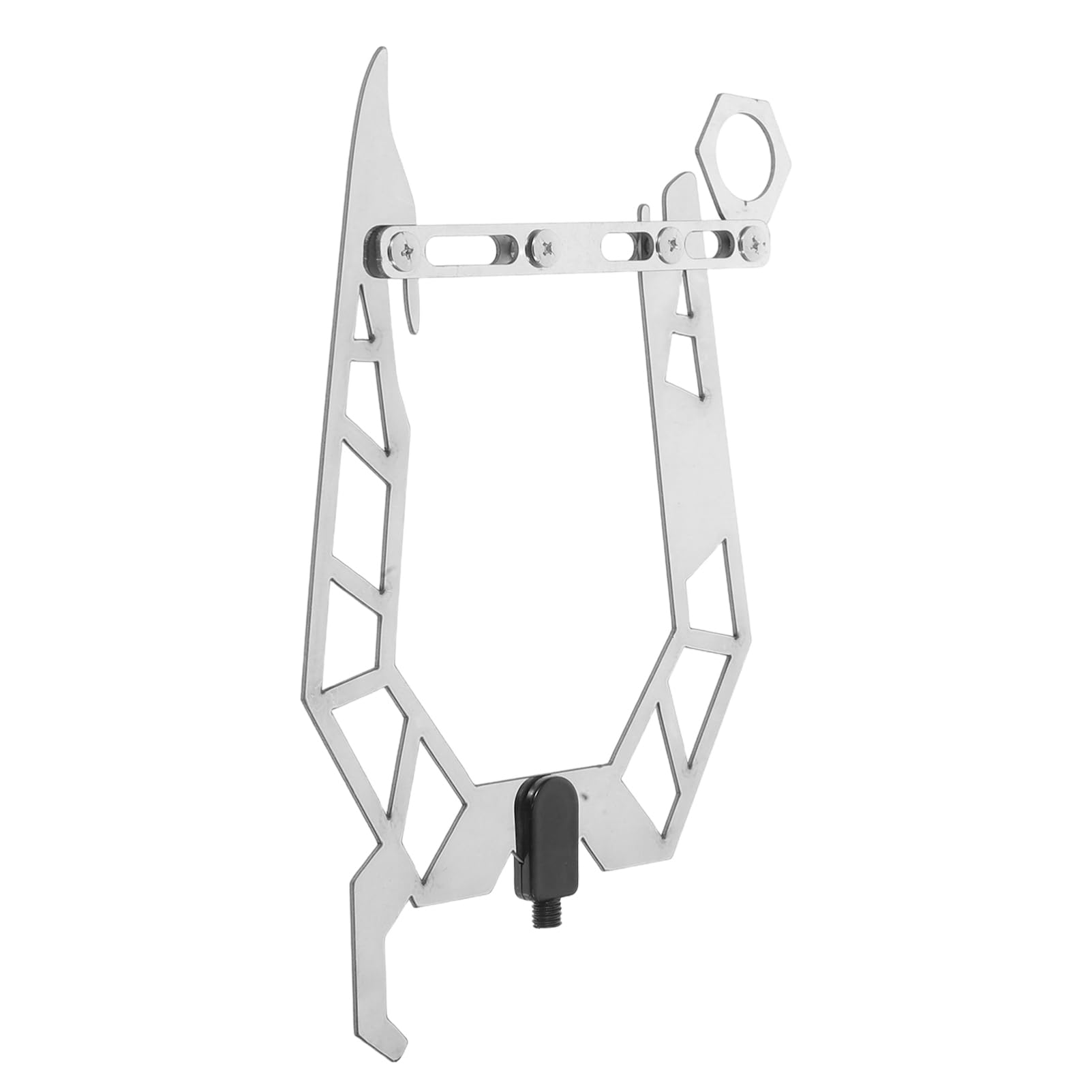 balacoo Dock Hook Attachment Stainless Steel Boat Hook Replacement Multi-Functional Docking Anchor Holder for Boats Kayak Yacht Marine Boating Gear