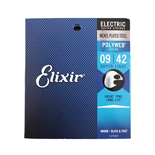エリクサー ELIXIR 12000 POLYWEB Super Light 09-42×3SET エレキギター弦
