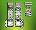 Adesivi Stickers Forcella Rock Shox Yari 2018 ELX71 Fork AUFKLEBER Decals MTB ADESIVI FORCELA