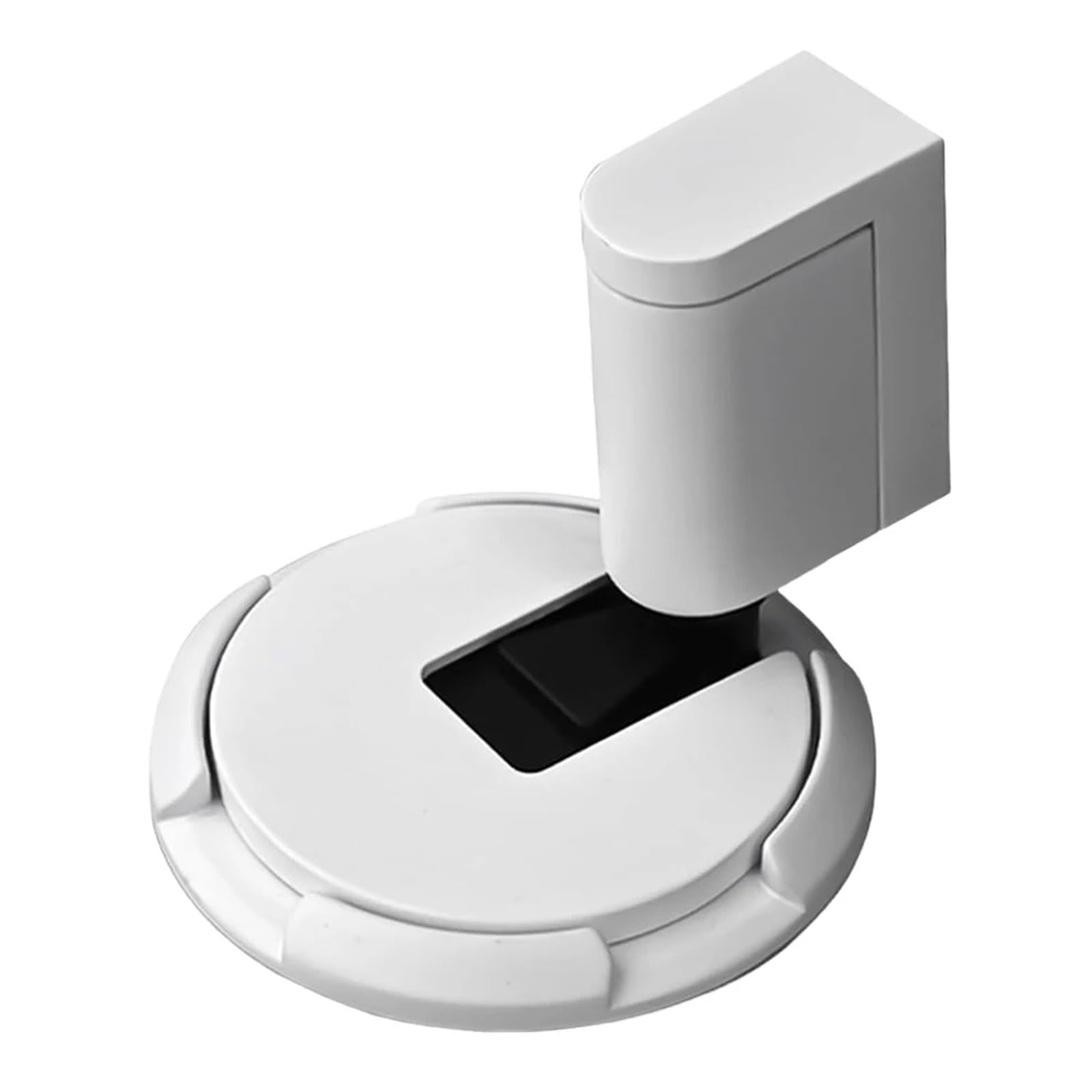 Kdhcvkz White 1Pcs Magnetic Door Stopper Windproof Heavy Duty No Drill Door Stopper
