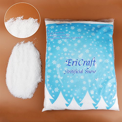 Ericraft 6893 SOFT SNOW Artificial Snow,8 Liters, 9.2 Oz, Plastic Snow thumb #5