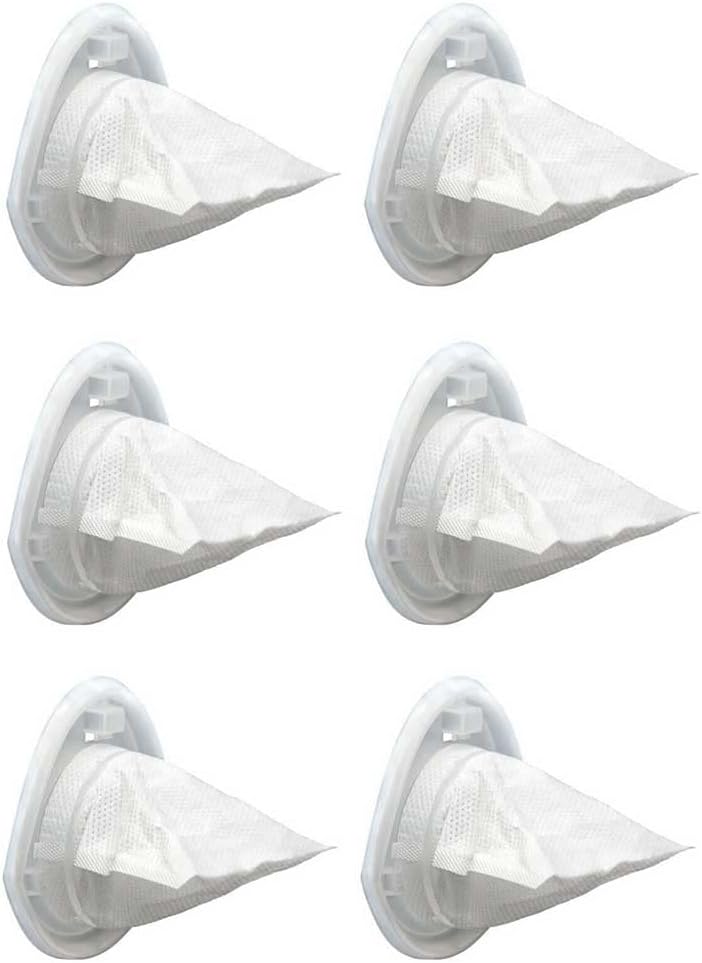 6 Pack Replacement EVF100 Air Filter for Black and Decker N820985 BDH7200CHV BDH9600CHV Vacuum Models