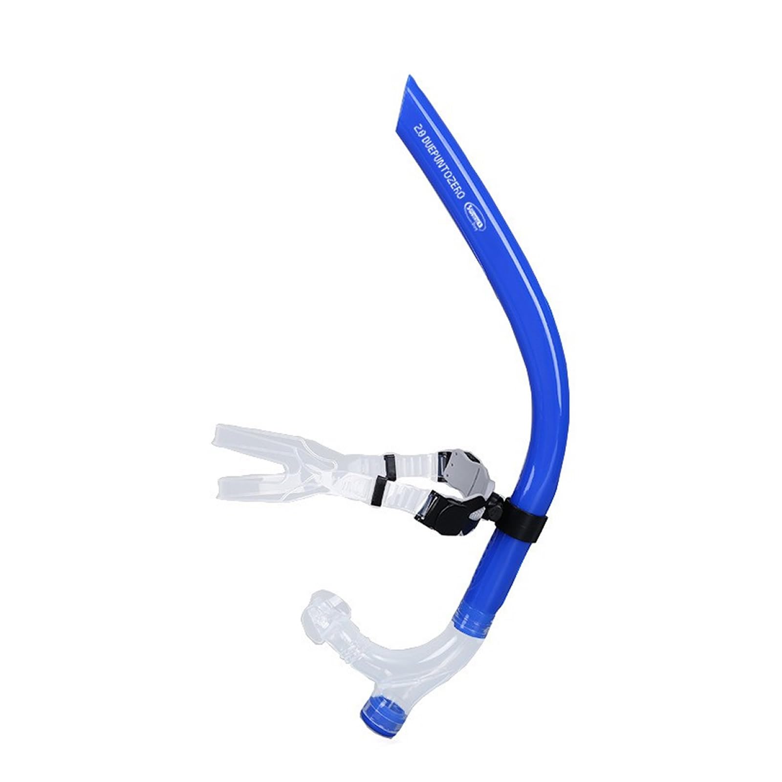 Boccaglio Frontale Nuoto Professionale | Tubo Respiratore Frontale per Allenamento Tecnico e Resistenza in Piscina | Snorkel Stabile ed Ergonomico per Nuotatori Agonisti e Amatoriali - Adulto