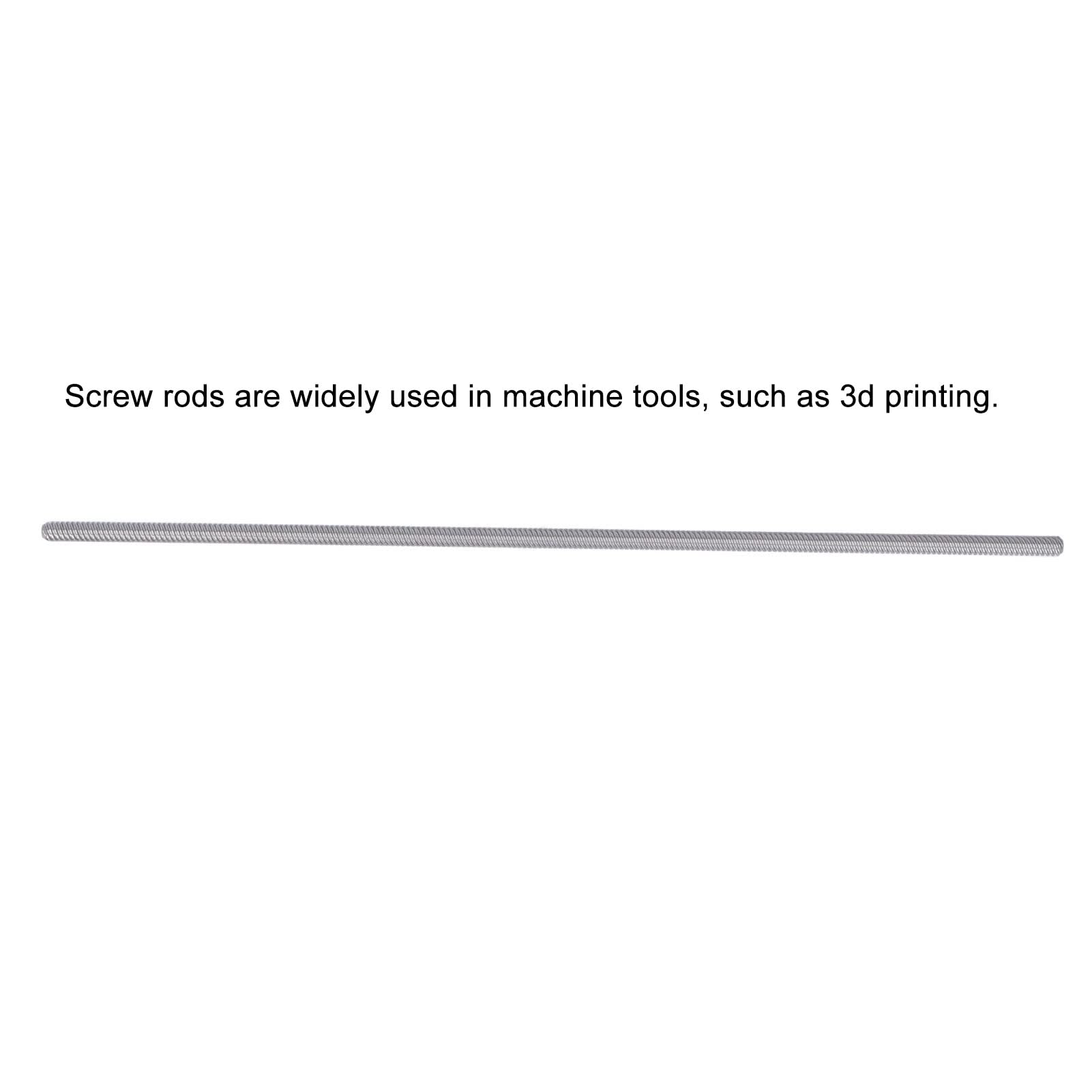 Set viti di comando 8mm 500mm, kit viti di comando T8, assi ottici orizzontali con accoppiatore blocco cuscinetto supporto albero guida, componenti di movimento lineare per