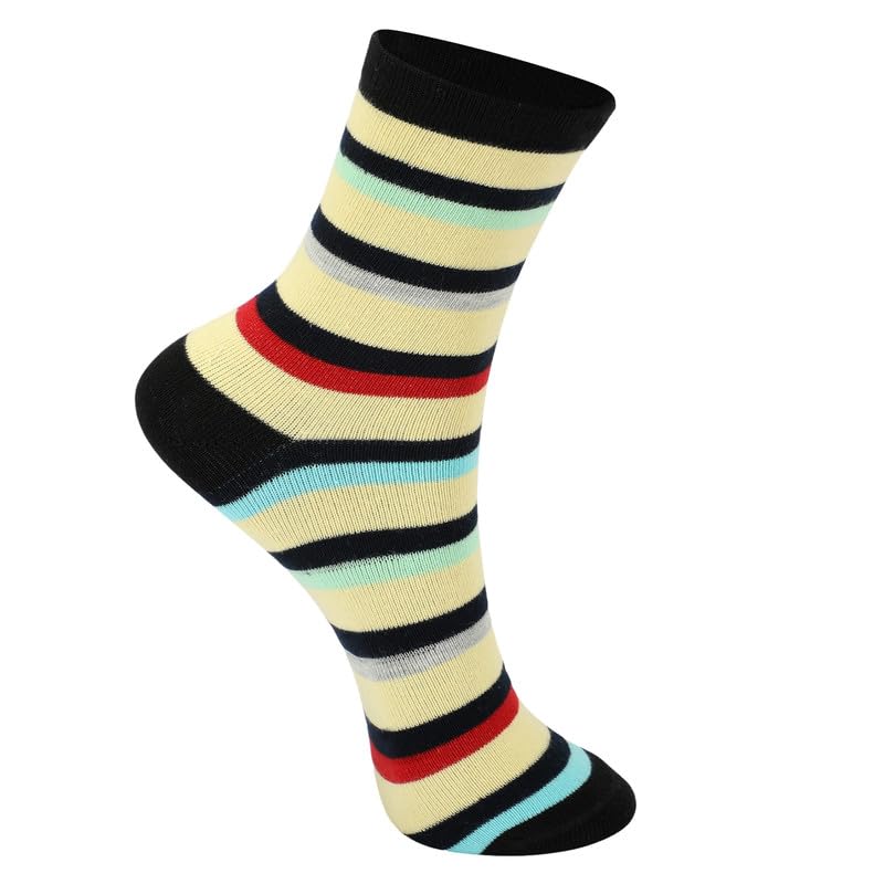 Image of Kids Boys Socks - Printed Cotton Kids Socks | Soft and Comfortable, Sock for Boys | Stylish & Durable Boy Sock for Everyday - Pack of 5 Pairs