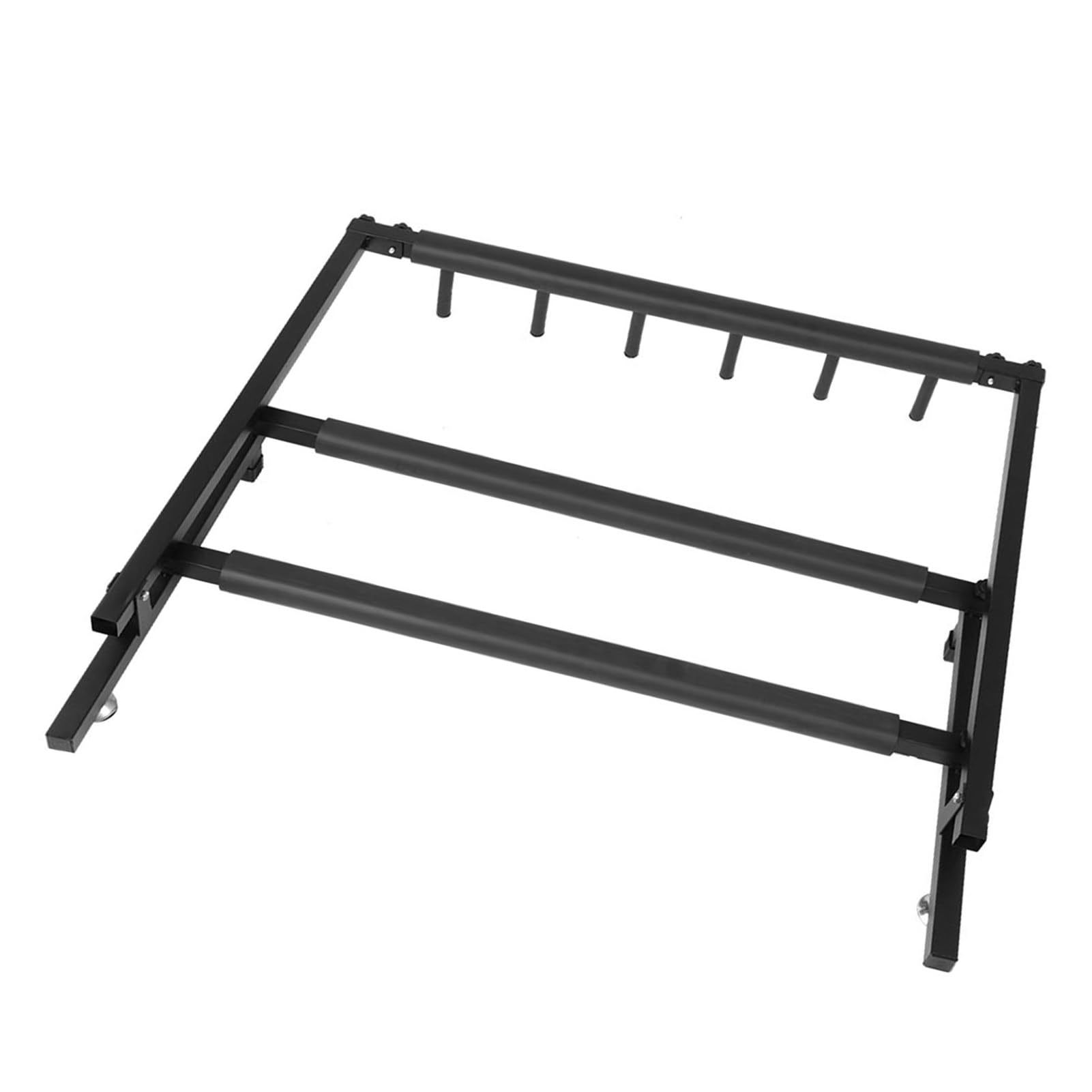 Support de guitare multiple, rack guitare 5, rangement guitare support de guitare à 5 voies, organisateur de support de présentoir de guitares en métal robuste avec remplissage en caoutchouc
