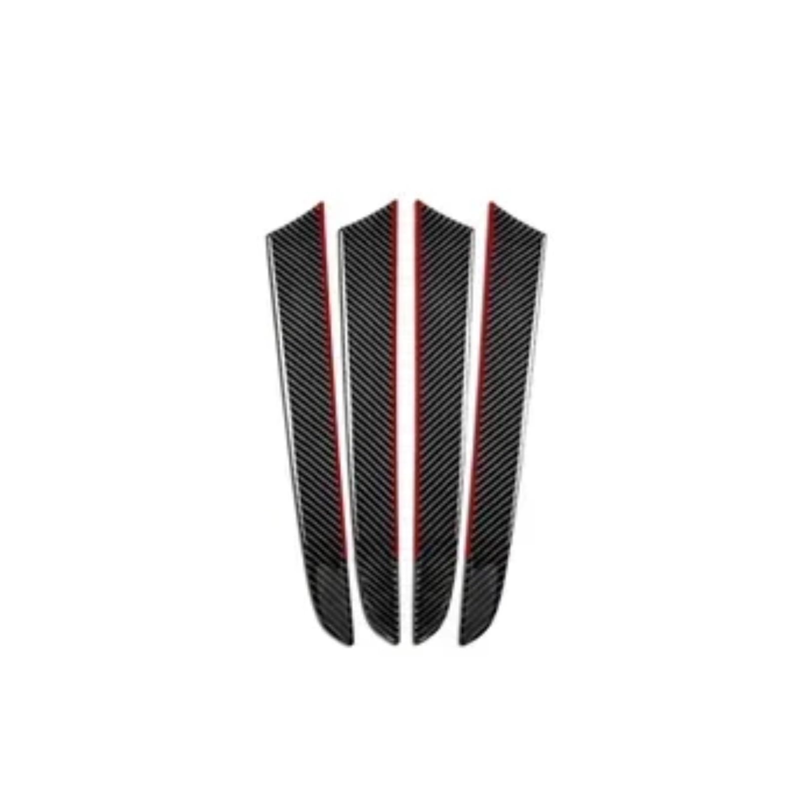 VNHLOTVJL Car Center Console Gear Shifter Panel Trim Stickers Interior Accessories Compatible for Audi Q5 8R 2008-2016 Carbon Fiber(Type6)