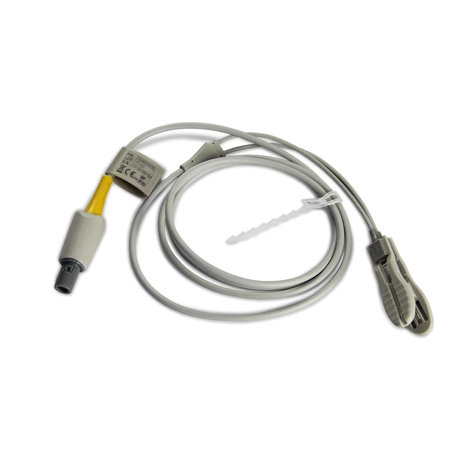 Oxymètre de pouls vétérinaire portable, capteur SPO2 oreille/langue, moniteur de fréquence cardiaque pour animaux avec sonde et câble USB, pour chien, chat, animaux domestiques