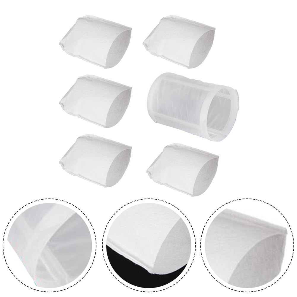 Confezione da 6 filtri di ricambio per aspirapolvere Makita CL100/106/180 DCL180, parte 443060-3 e 451208-3 (5 filtri + 1 pre-filtro)