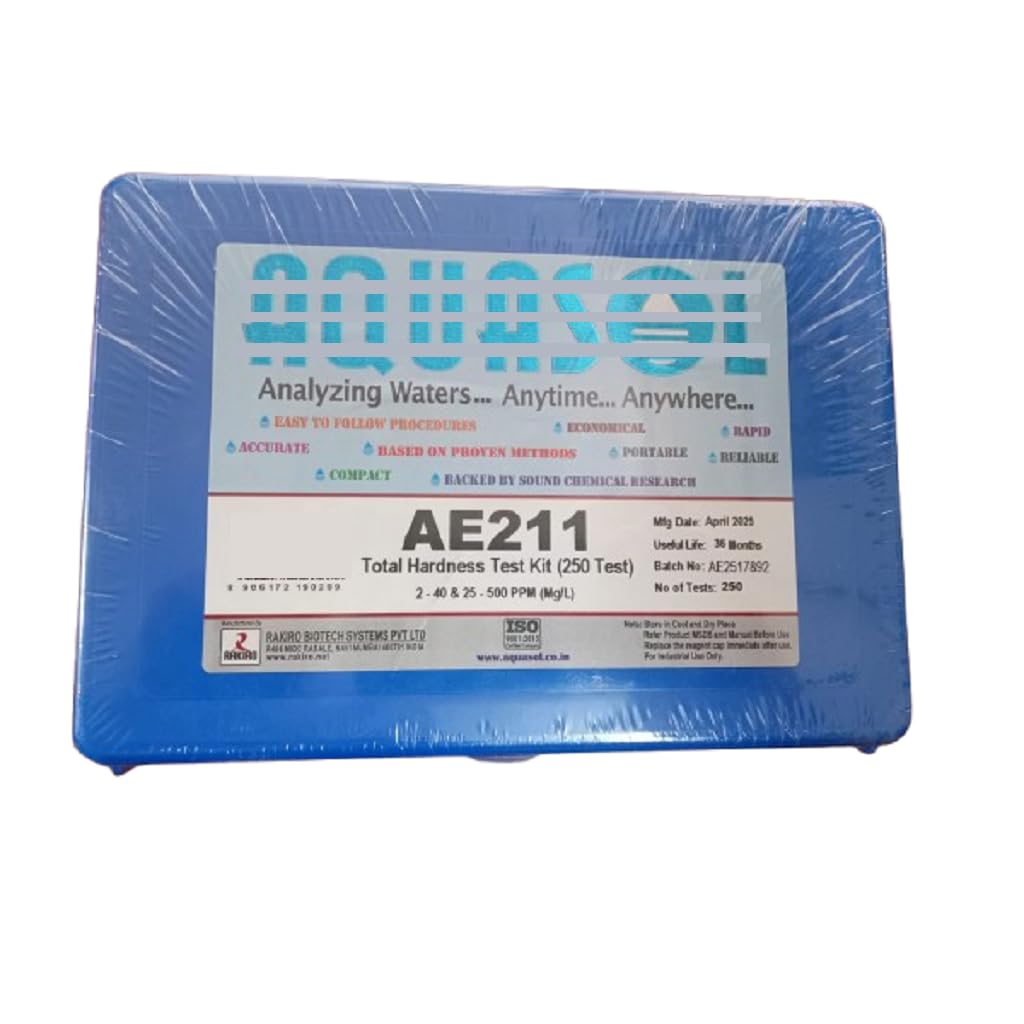 AE211 Total Hardness Test Kit, 250 Tests, 2-40 & 25-500 PPM Range-image-9