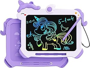 Kikapabi Einhorn LCD23 Kinder-Schreibtafel