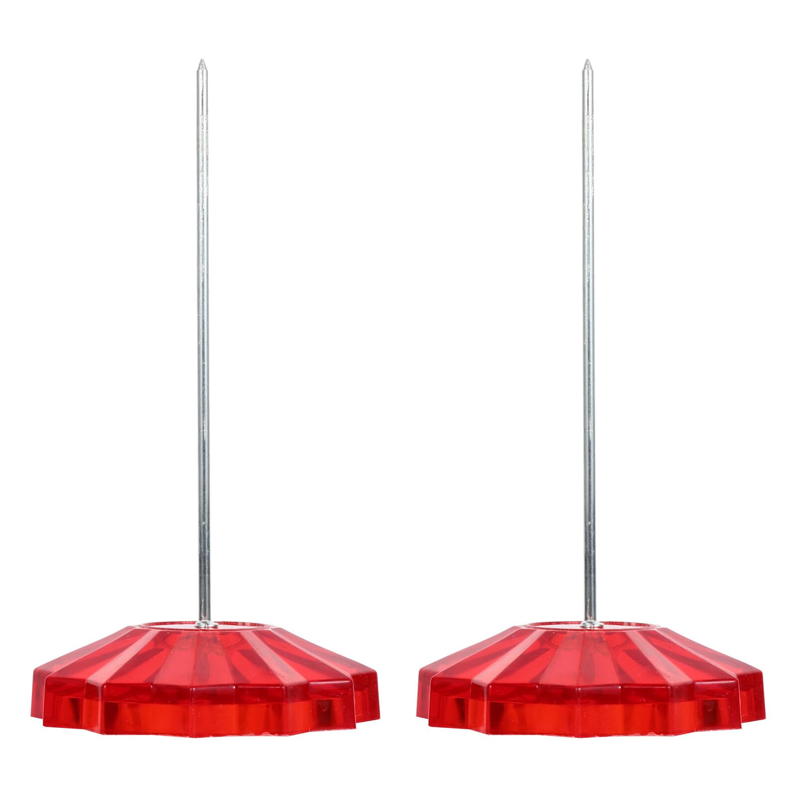 Angoily 6 Piezas Soporte para Recibos de Escritorio Rojo Clip para Notas y Papeles Base Estable para Oficina y Restaurante Accesorio Duradero para Organizar Memos y Facturas