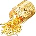 Fiocchi Foglia Oro - Miotlsy 30g Scaglie di Lamina d'oro, per Artigianato e Arte Unghie Dorature Pittura Arte in Resina Doratura Pittura Mobili per Lavori Artigianali (Oro)