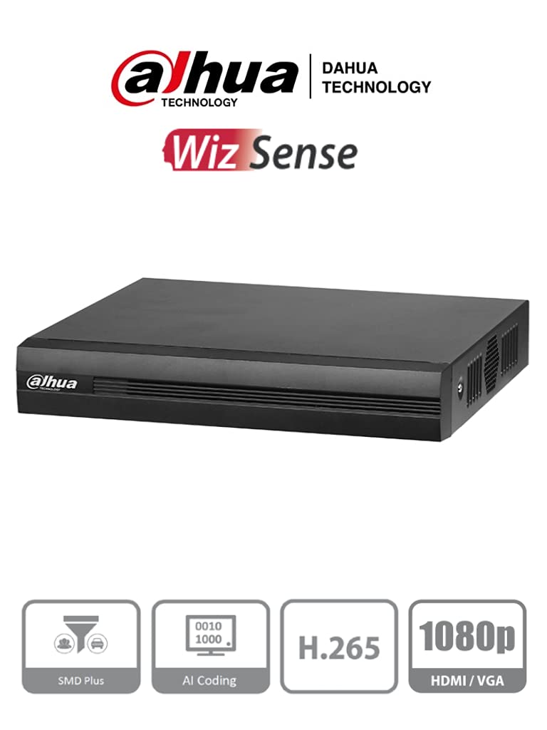 XVR 16 canali WizSense penta-ibrido – Dahua XVR1B16-I