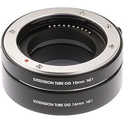 Lentes Para Samsung Nx2000 Ruili Autofokus Makro - Tubos de extensión (10 mm, 16 mm) para Samsung NX Mount NX1 NX10 NX20 NX200 NX300 NX500 NX1000 NX1100 NX2000 NX3000 Systemkamera