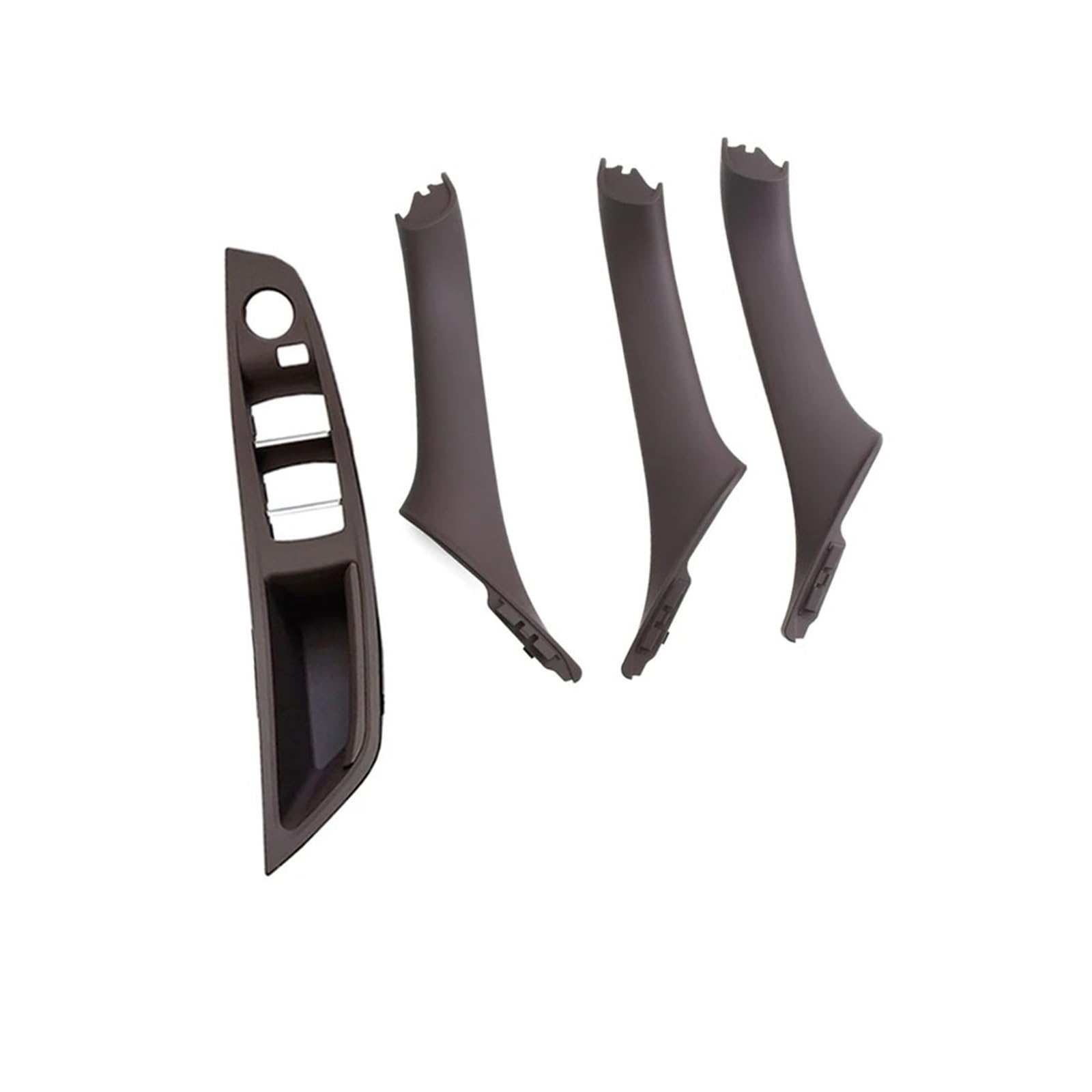 WIJHJET for BMW 5 Series F10 F11 520i 523i 525i 528i 530i LHD Interior Left Right Door Handle Repair Kit 51417225867 51417225865 Car Interior Door Handle(LHD Moka 4pcs)