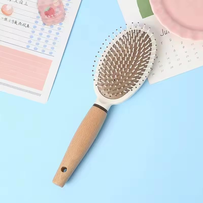 Mincer Anti Static Fine Tooth Cutting Comb Professional Salon Styling Hair Scalp Massage Brush Combs for Women's and Girl's (Brown) (Pack Of 3) 3