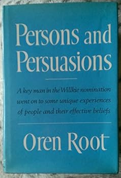 Hardcover Persons and persuasions Book