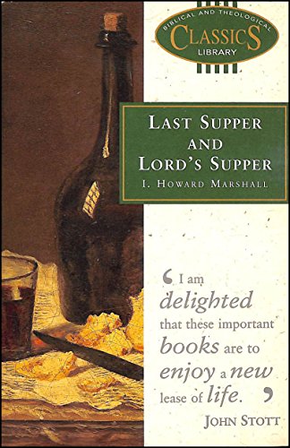 Last Supper and Lords Supper 0853648565 Book Cover